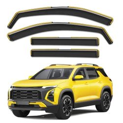 Window Visors Rain Guards for 2025 2026 Chevy Chevrolet Equinox Not for EV