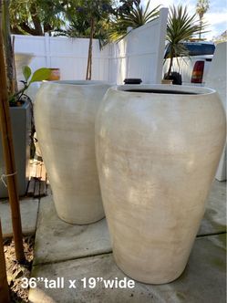 4 Big pots