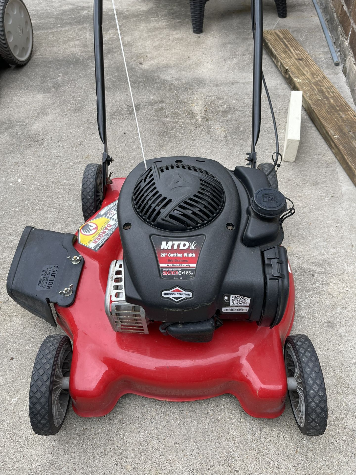 Mtd 20 lawn mower hot sale