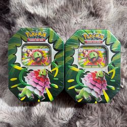 Pokémon TCG Ascended Hereos Mega Meganium ex Tin