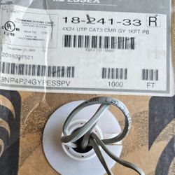 Communications Cable 2 Boxes 1,000 Ft. 4x24 CAT3 