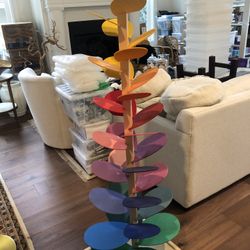 German Made Musical Wooden Tree Tower 
