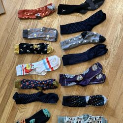Fun Men’s Dress Socks - Large
