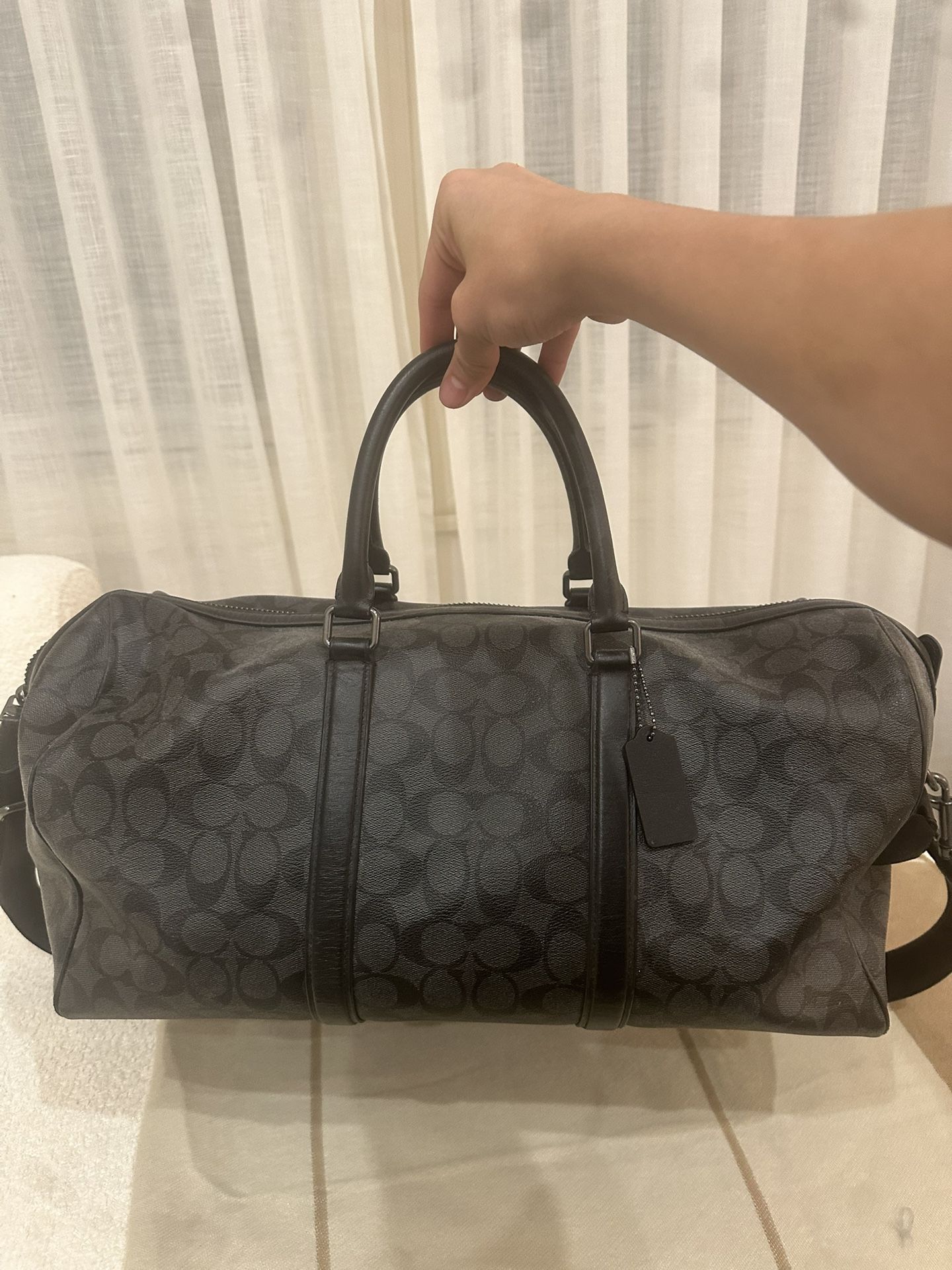 Original coach duffel monogram bag