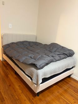 Fulls size mattress and frame