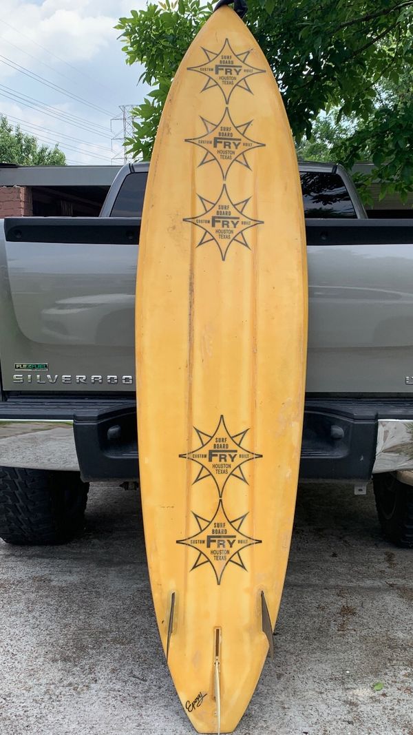 Fry Custom Surfboard 7 Foot 11 inches for Sale in Houston, TX OfferUp