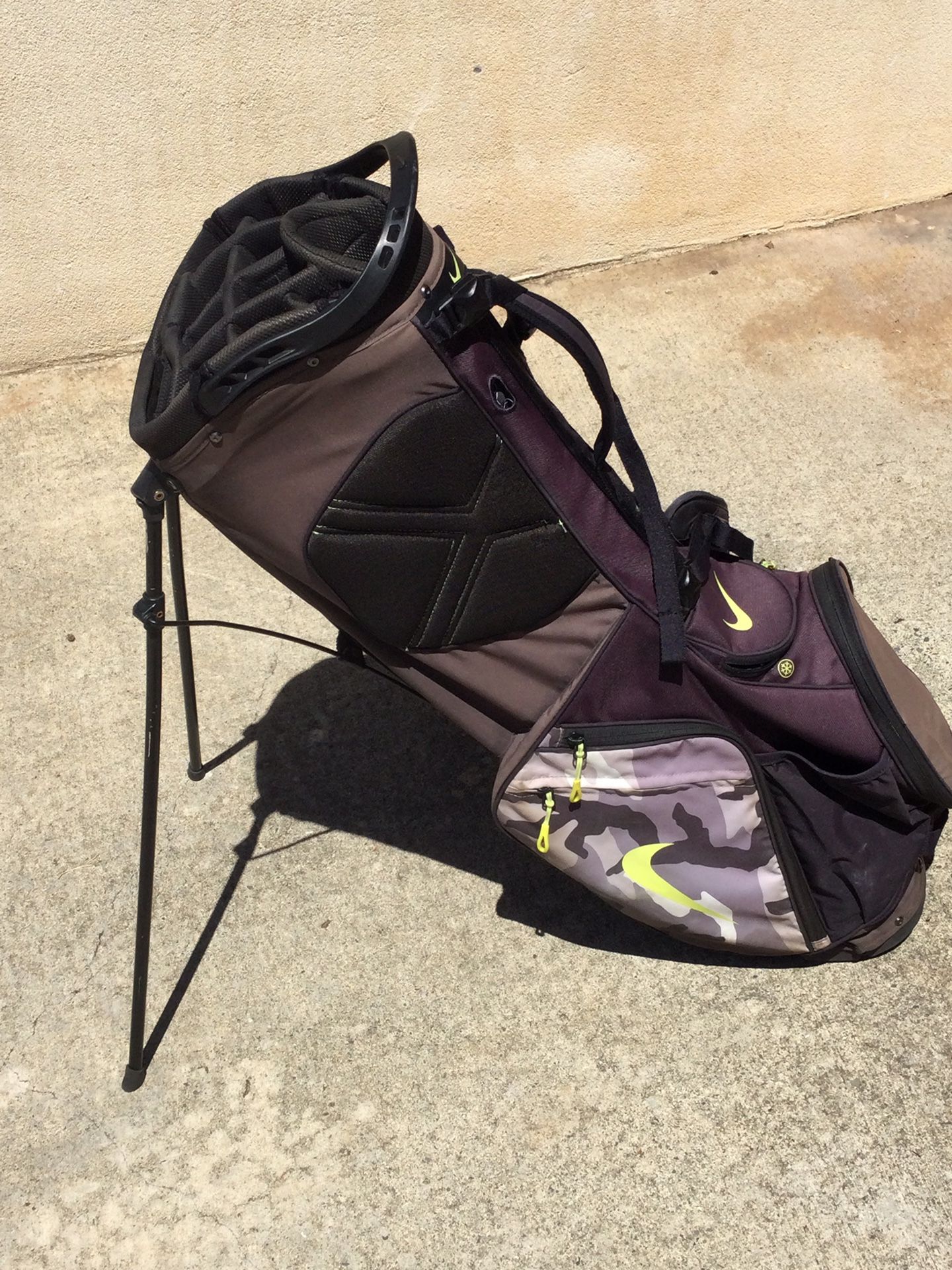 Used NIKE AIR HYBRID CARRY/STAND GOLF BAG