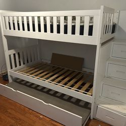 Twin bunk beds with Trundle