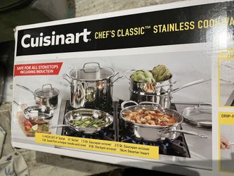 Cuisinart Chefs Classic 11 Piece Stainless Steel Cookware 