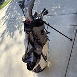 US Kids TS3 Tour Series 60” Left Hand 9 Club Set With Bag