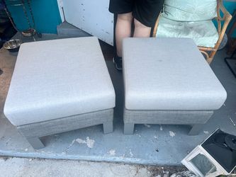 Outdoor ottomans