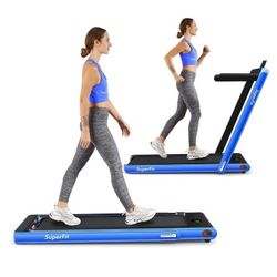 $300 COSTWAY GOPLUS SUPERFIT FOLDAWAY ELECTRIC TREADMILL 