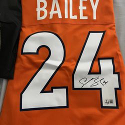 Signed CHAMP BAILEY 