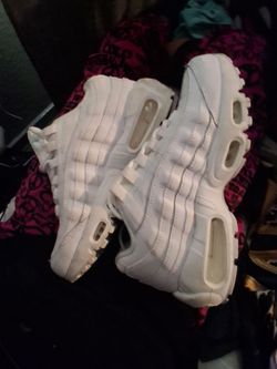 Nike Air Max 95 All White Sneakers
