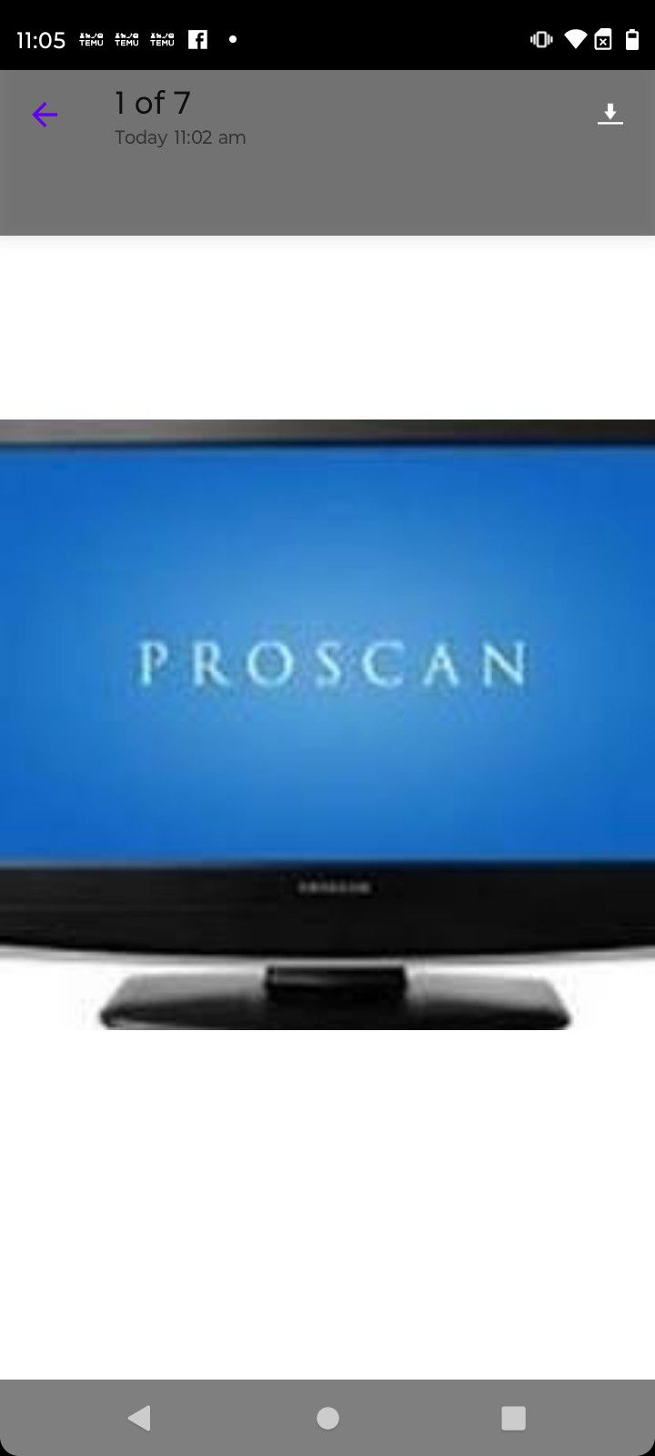 Proscan 40 Inch Tv