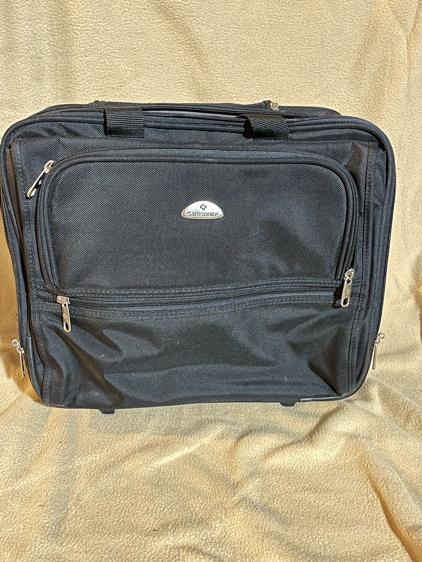 Samsonite® - Briefcase - Wheeled Business Case - 13in. h x 17in. w x 6-1/2in. d - black