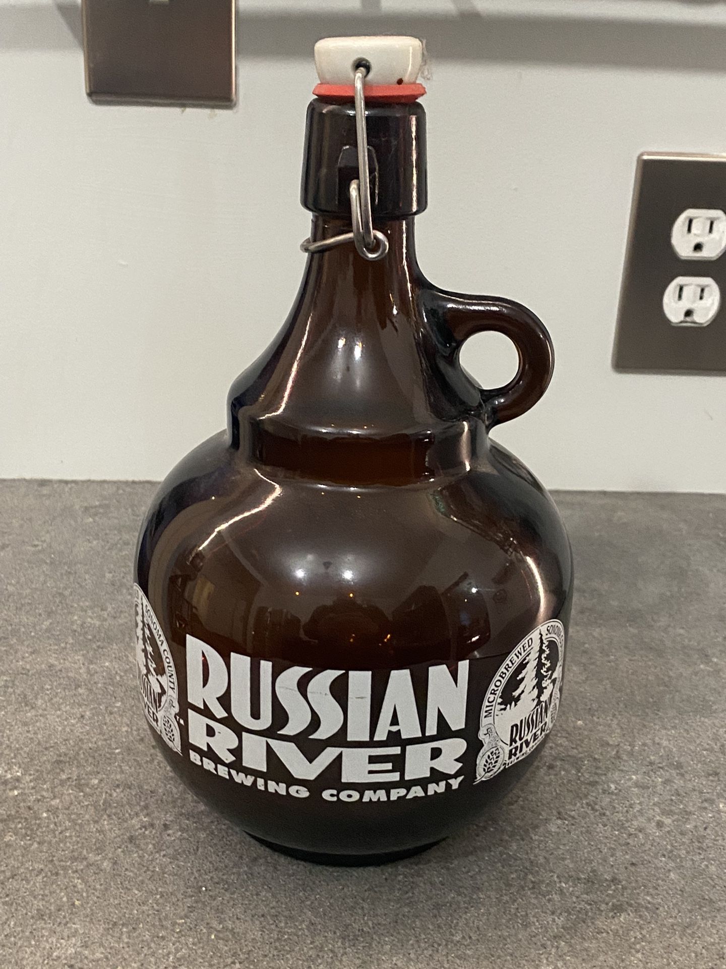 Russian River beer growler