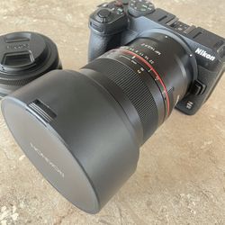 Nikon Z30 and Rokinon Lens 