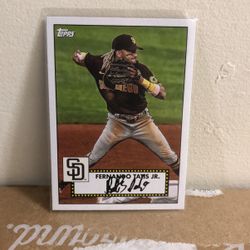 Fernando Tatis Jr Autograph Baseball card