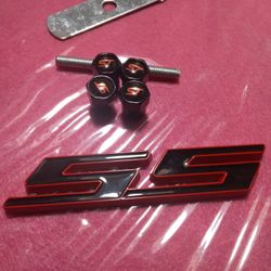 

2010 - 2021 Chevrolet Camaro Red SS Trunk Decklid Emblem w. $20.
