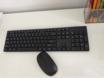 Wireless keyboard and mouse