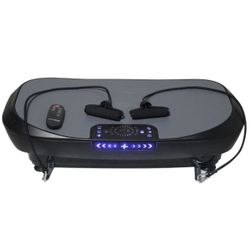 Confidence Fitness 4D Vibration Trainer Exercise Machine with Straps and Remote