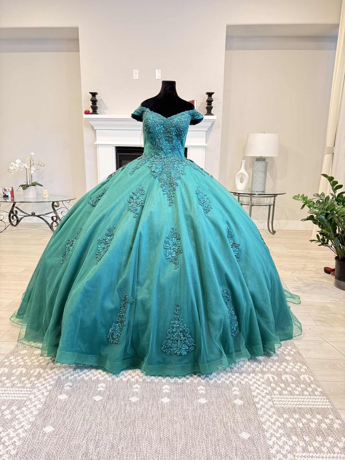 New Quinceanera Dress.  High Quality Fabric