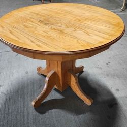 Round TABLE REAL WOOD