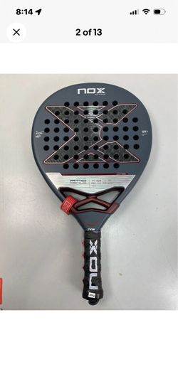NOX AT10 GENIUS 12K BY AGUSTIN TAPIA 2025 PADEL RACKET (New) Factory Sealed