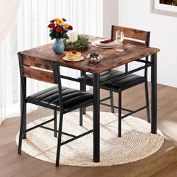 Dining Table Set for 2 — Compact, Stylish, and Comfortable