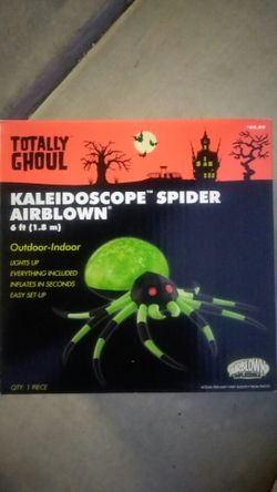 Air blown Giant Spider