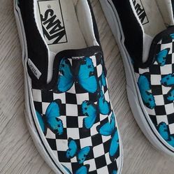 Butterfly Vans Size 5 1/2