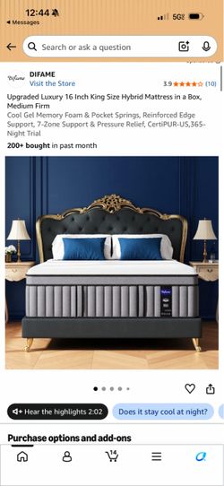 King size mattress