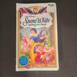 Walt Disney Snow White And The Seven Dwarfs Masterpiece Collection  VHS (New)