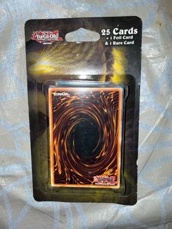 Yu-Gi-Oh! 25-Card Blister Pack with Foil & Rare