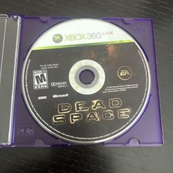 XBOX 360 Video Game: DEAD SPACE-2008