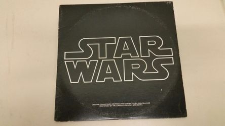 Vintage Star Wars Original Soundtrack LP Record