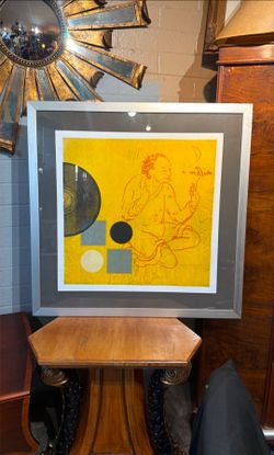 Signed by the artist  Mixed media beautiful colors Art