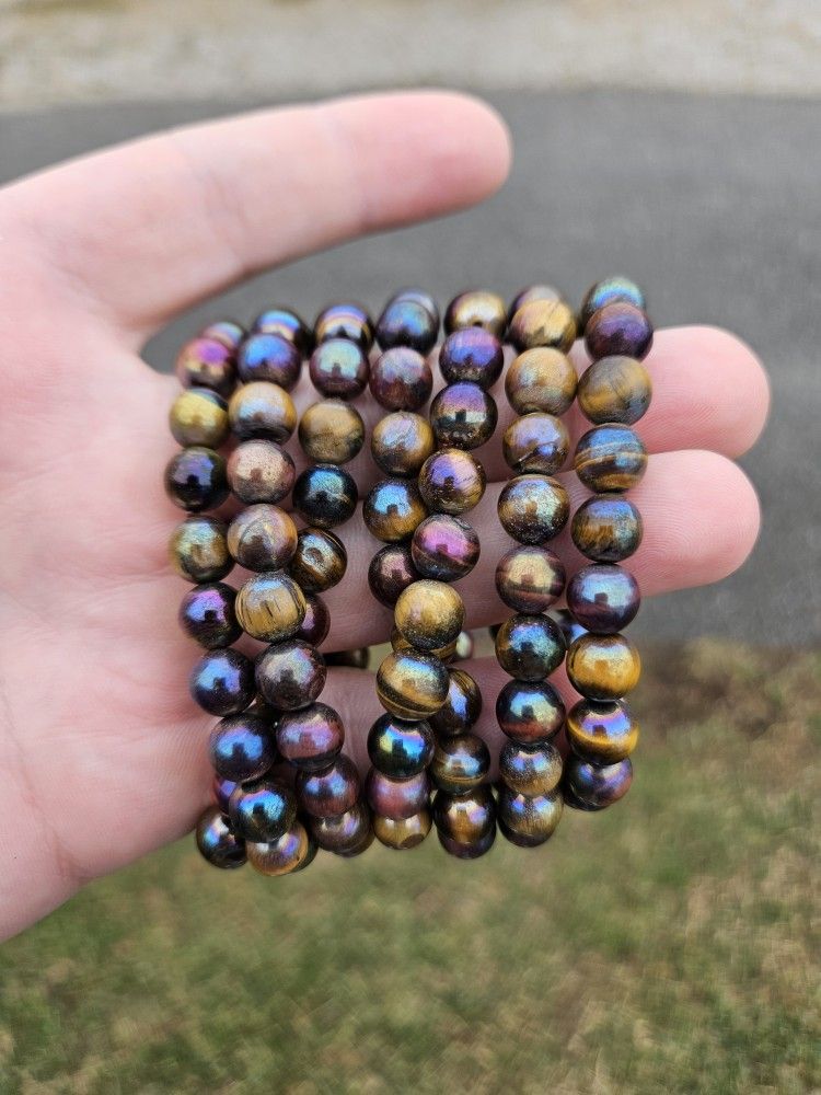 Aura Tigers Eye Bracelet 
