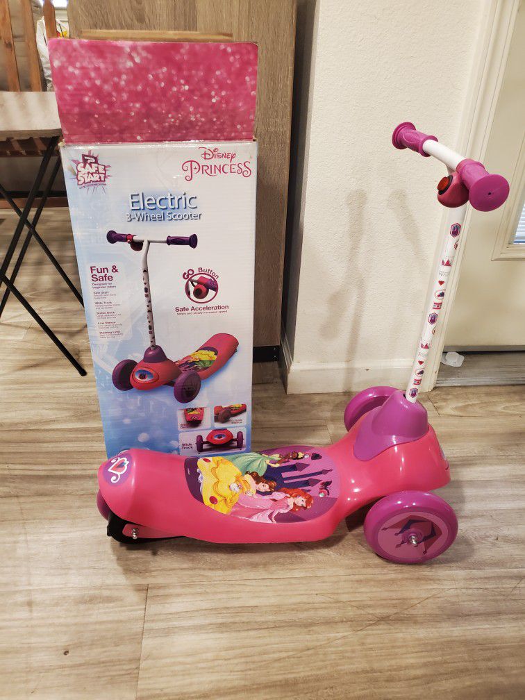 Elctric Princess Scooter