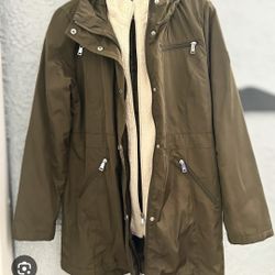 Ralph Lauren Women's Sz Med Utility Winter Green Jacket