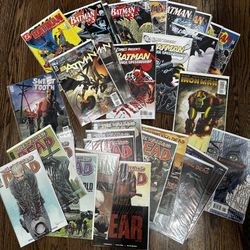 Comic Book Collection | Walking Dead, Batman, & Others | 34 Issues! 1st Appearance, Variants