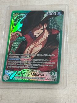Dracule Mihawk - OP14-020 (Alternate Art) - The Azure Sea's Seven (OP14) One Piece TCG
