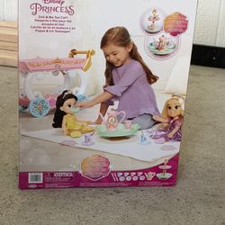Disney Princess Doll & Me Tea Cart 