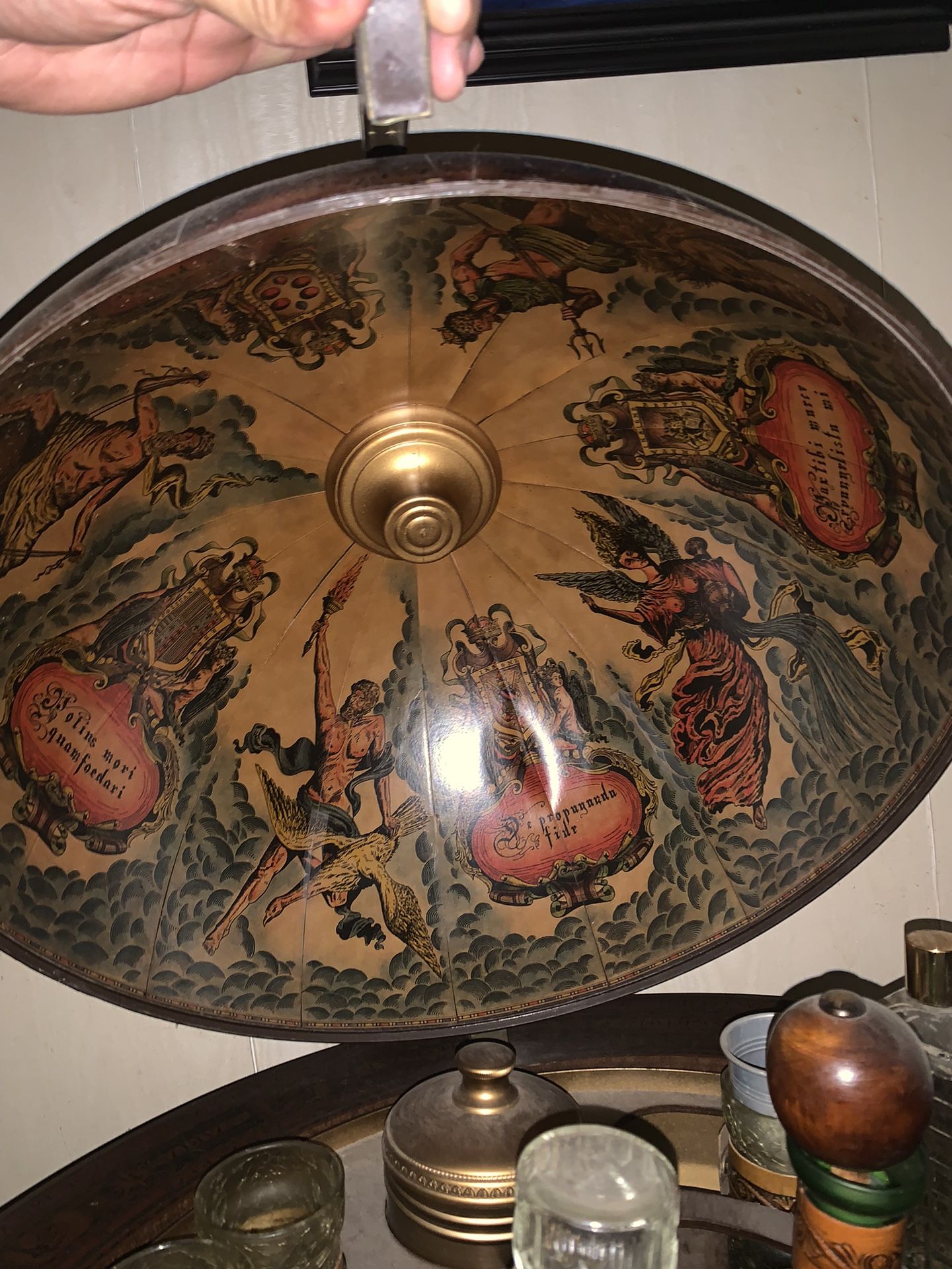 1940’s Italian  Vintage Bar Globe 