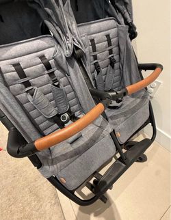 Double stroller Zoe V2 (Grey )