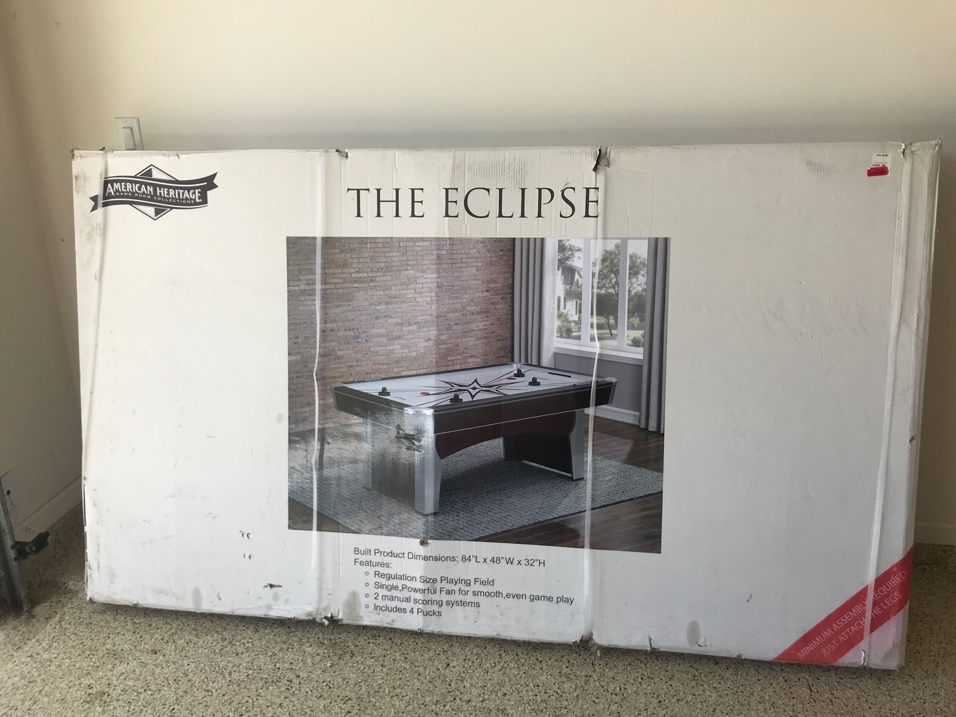 American heritage air hockey table “The Eclipse”