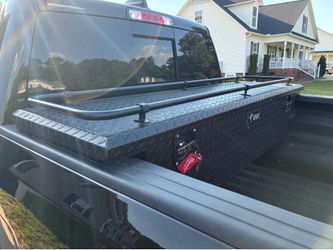 Matte Black UWS Toolbox with Rails
