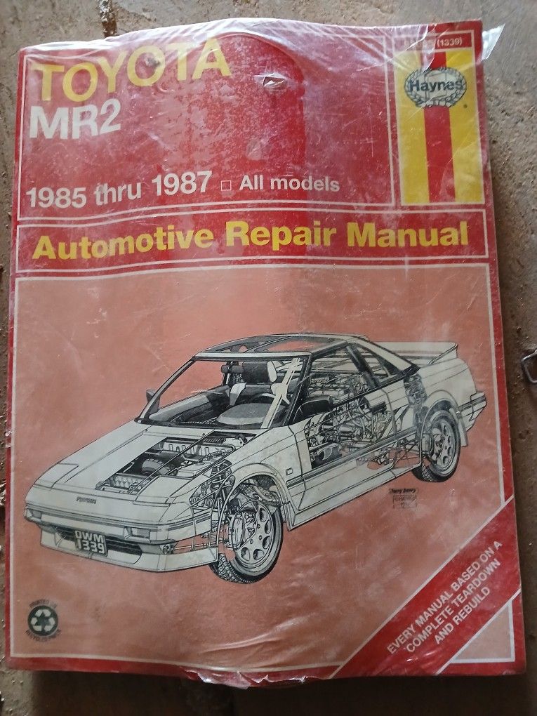 MR2 Haynes Repair Manual