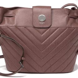 New Women’s Lodis Carmel Loren Quilted Drawstring Tote $288 Retail. Condition is New with tags.